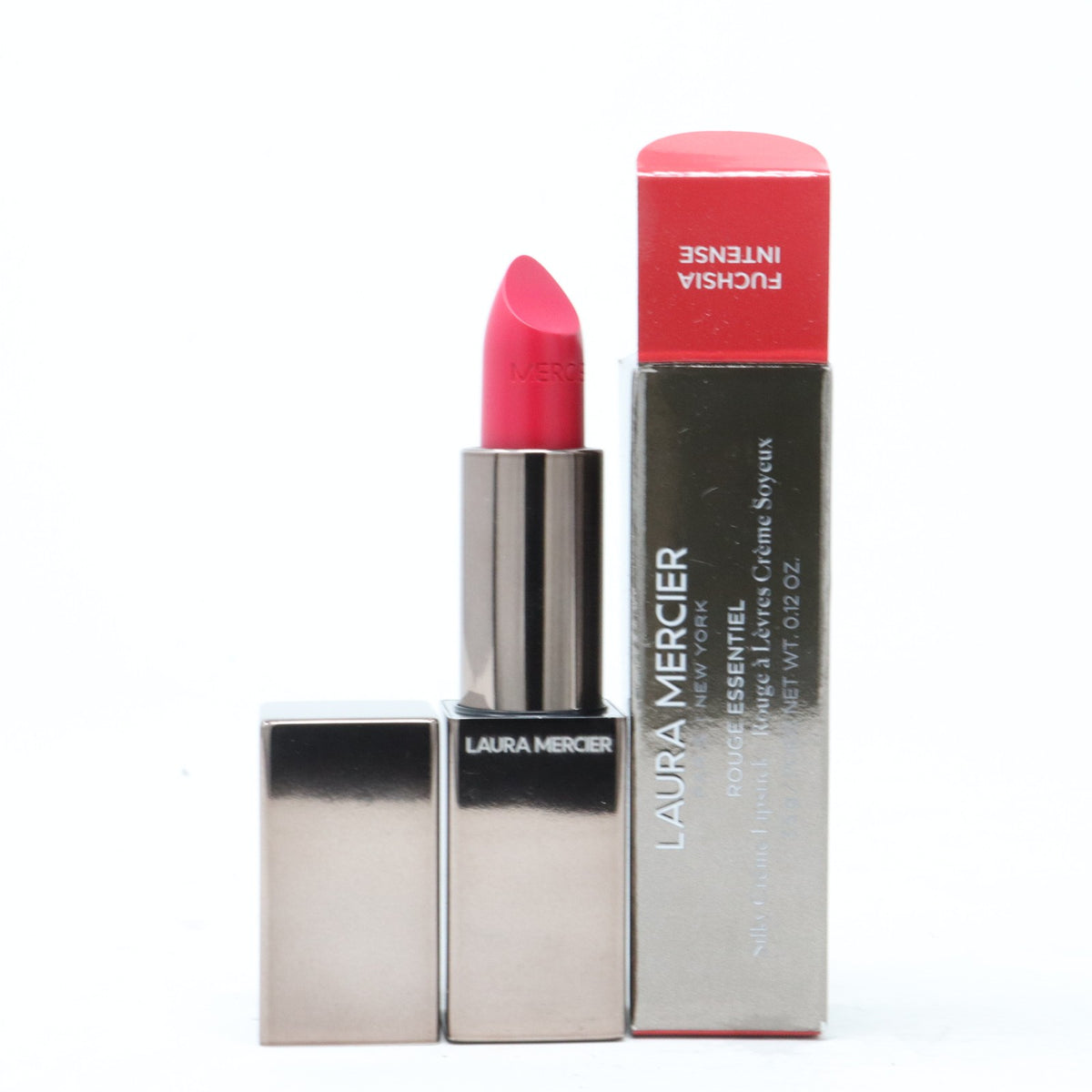 Lipstick Fuchsia Intense Silky Creme Lipstick 0.12oz - Laura Mercier