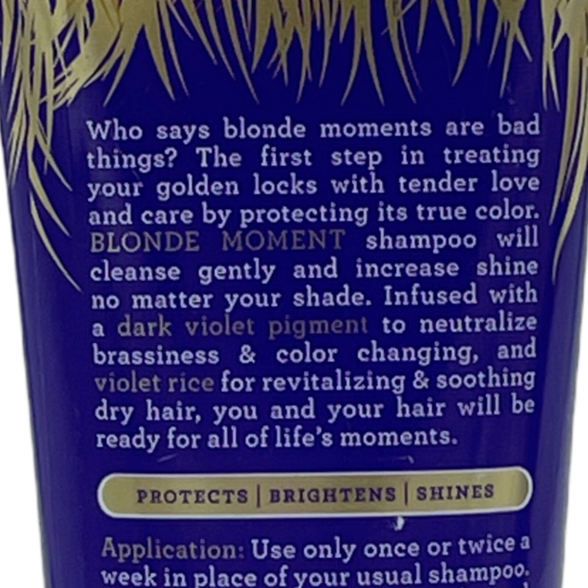 Not Your Mother's Blonde Moment Purple Shampoo & Conditioner Set 8 oz