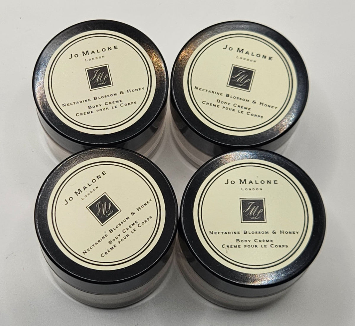 Nectarine Blossom & Honey Body Creme 15ml - 4 Pack Travel Size