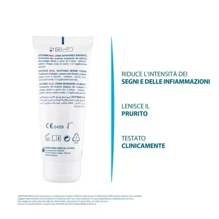 Ducray Dexyane MeD Soothing Repair Cream 100ml – 2 Pack