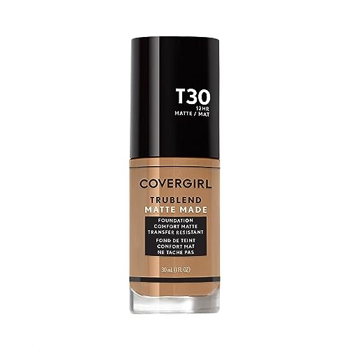 COVERGIRL Matte Liquid Foundation Warm Honey - Flawless Face Makeup
