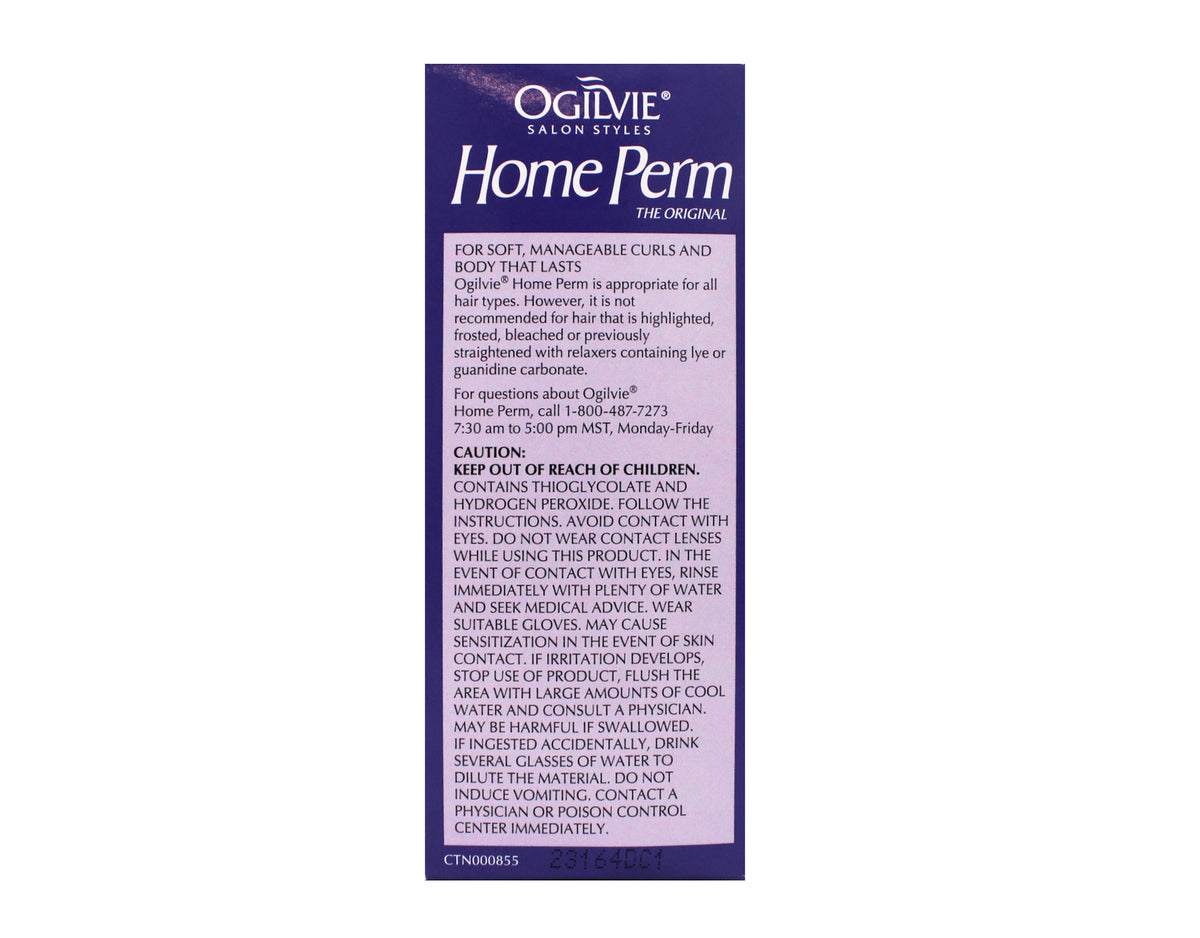 Ogilvie Home Perm for Color-Treated, Thin or Delicate Hair, 1