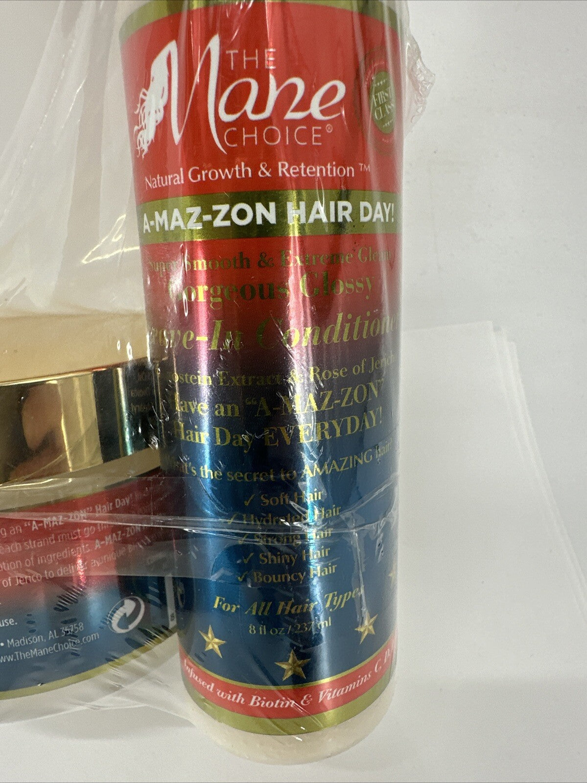 Hair Care Set - Leave-In Conditioner & Styling Gel for Healthy Hair