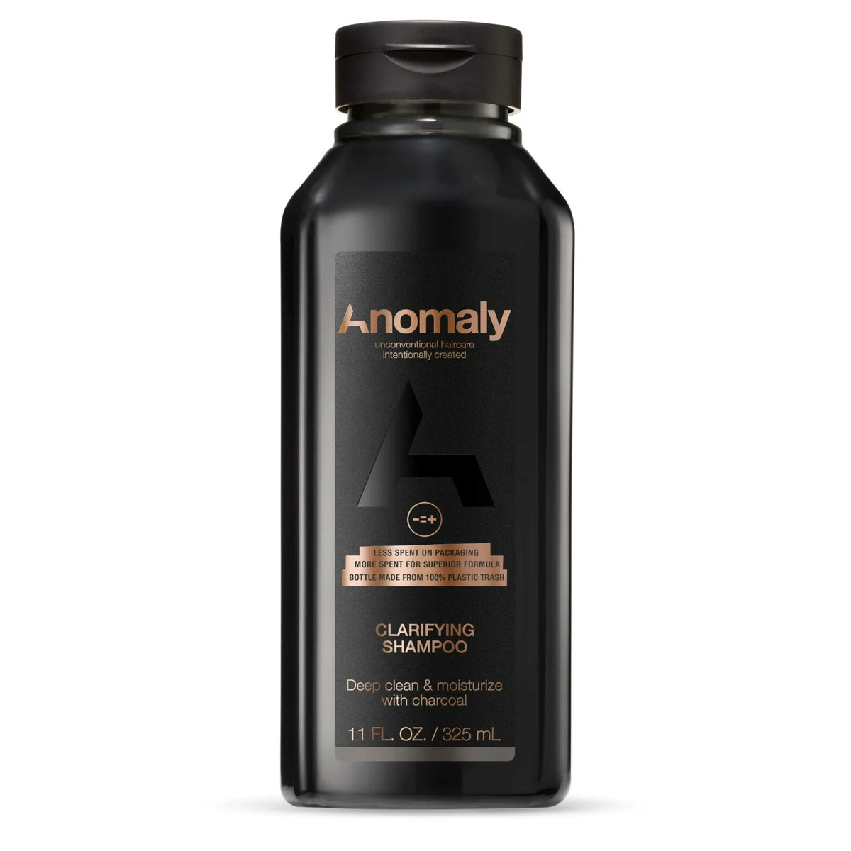 Clarifying Hair Shampoo with Charcoal & Eucalyptus - Deep Clean & Moisturize, 11 fl oz