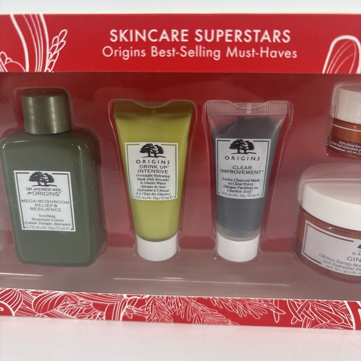Origins Skincare Gift Set - 7-Piece Skincare Collection for Radiance