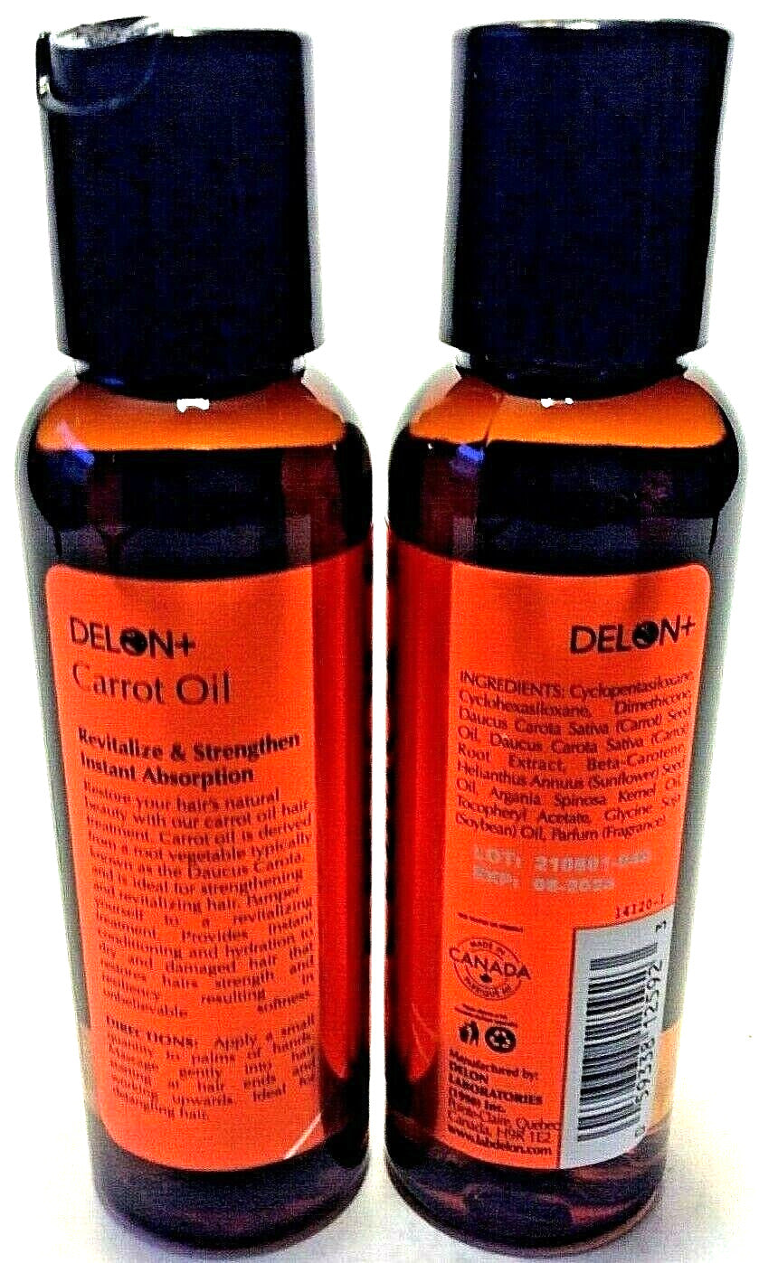 Carrot Oil Hair Treatment - Nourishing Hair Oil Therapy - 2 Fl Oz