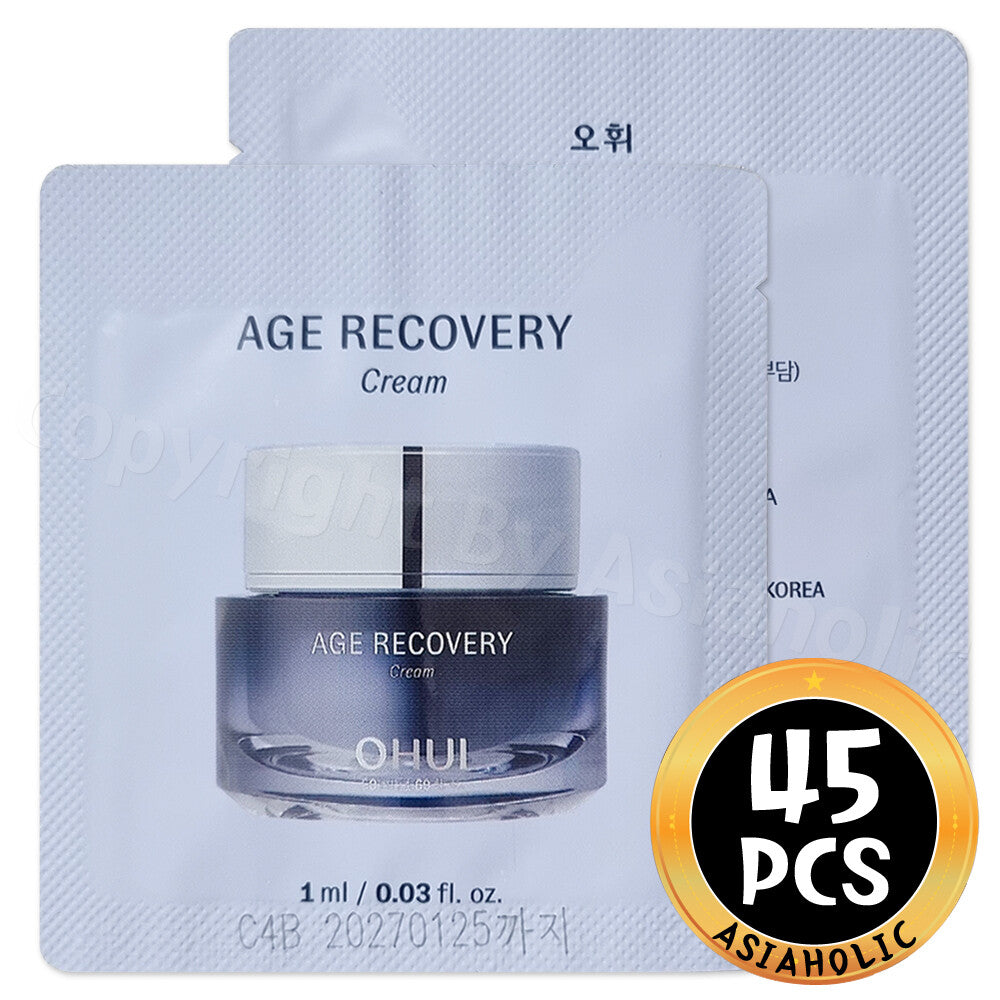 Age Recovery Face Cream Sample Set - Hydrating & Firming Skincare for All Skin Types