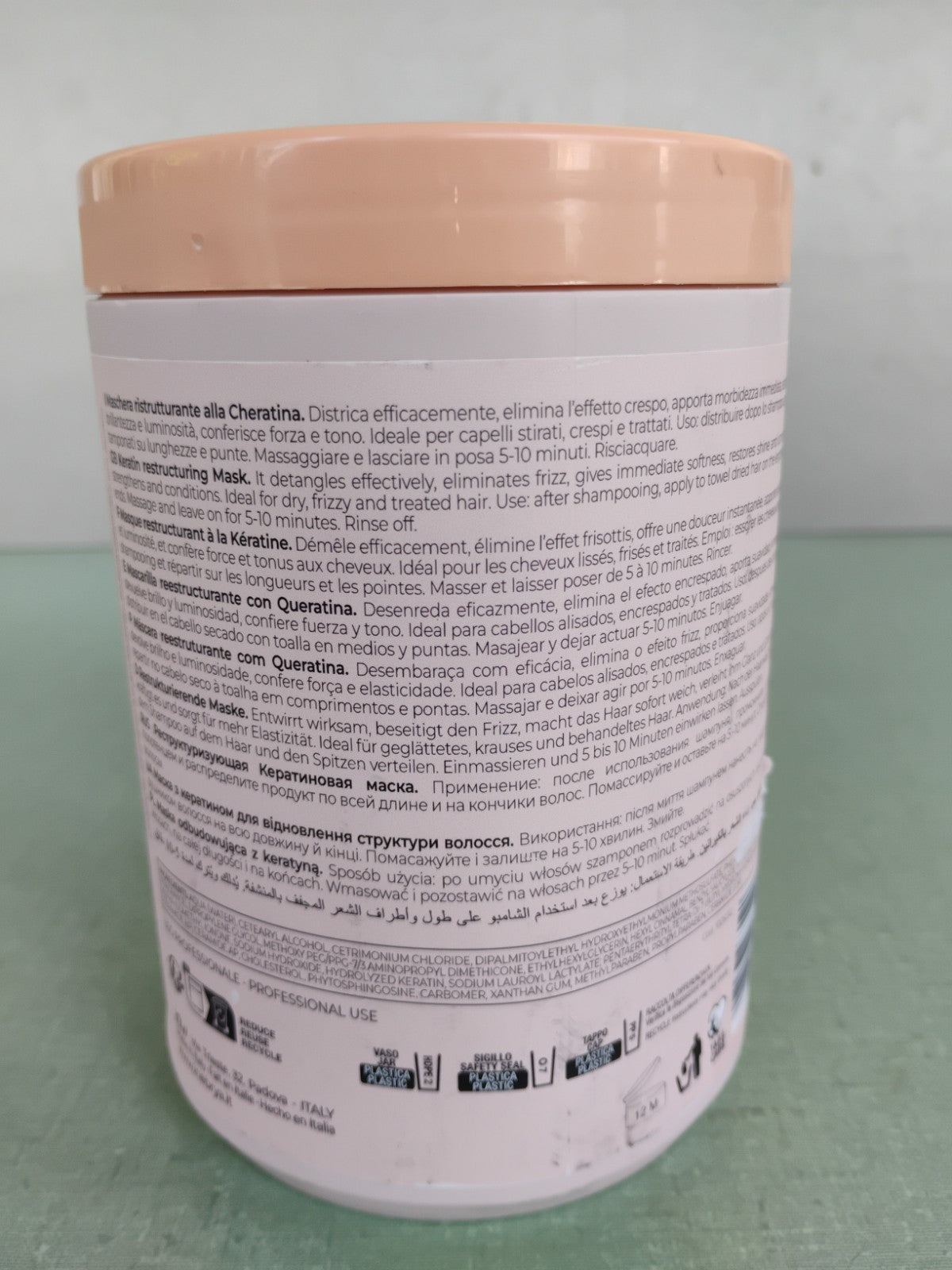 Keratin Hair Mask for Damage Repair & Shine - 1000ml