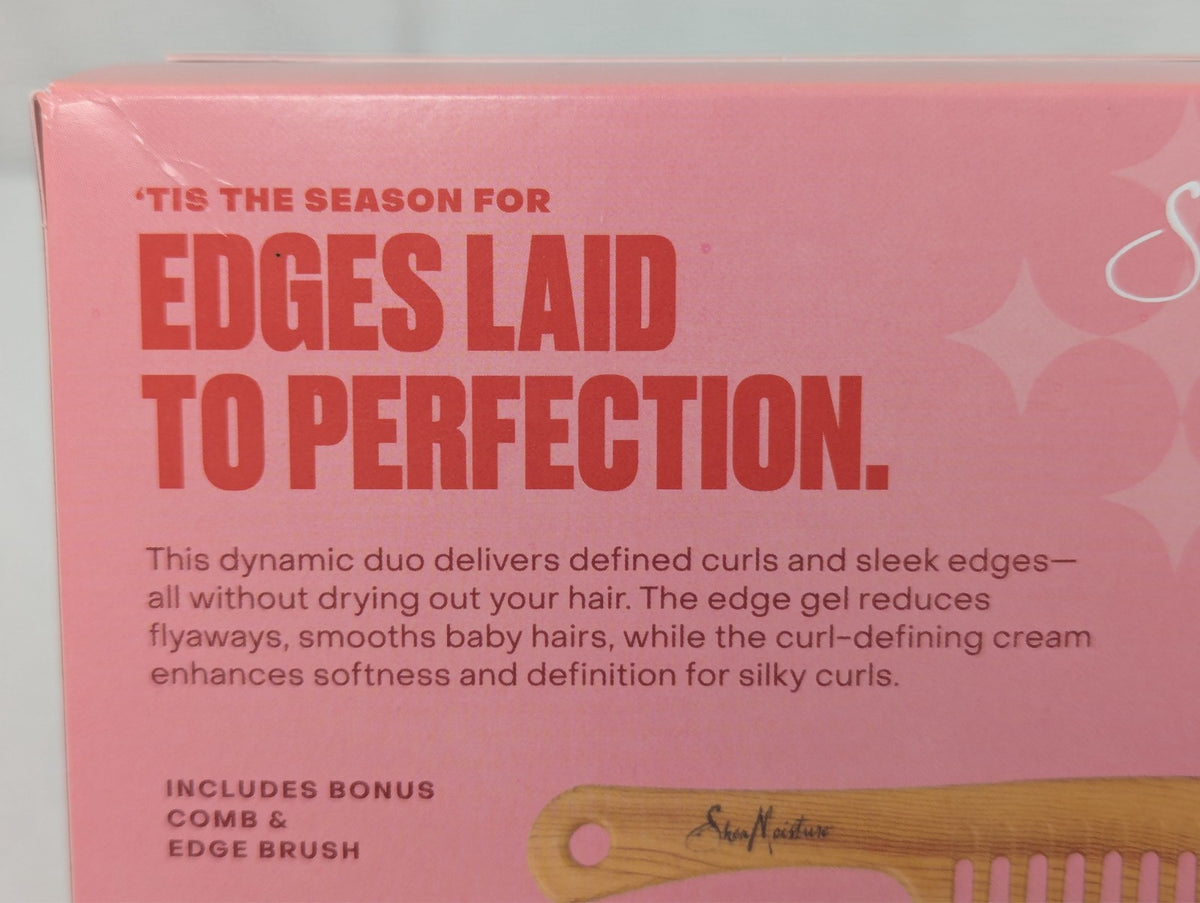 Shea Moisture - Flawless Edge 4-Piece Christmas Gift Set