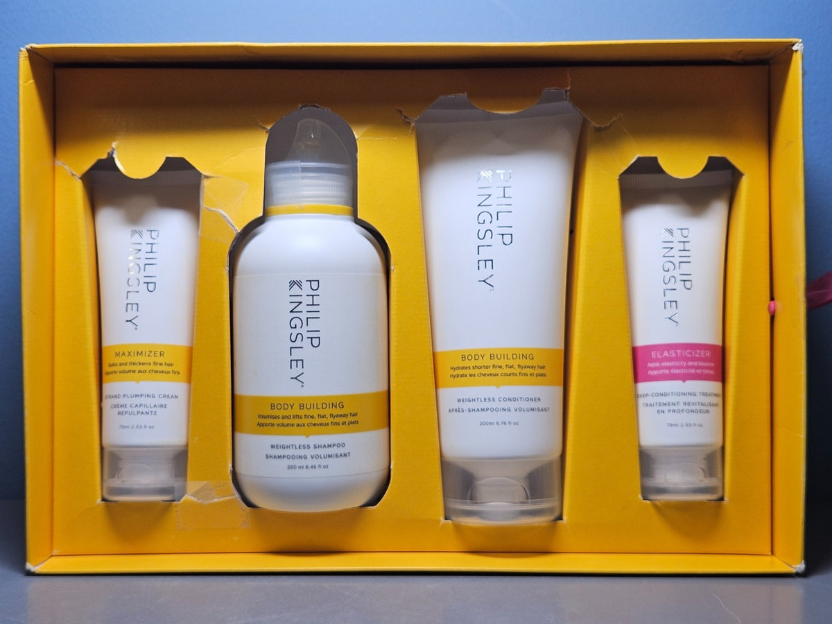 READ AD Philip Kingsley Brilliant Body & Volume Hair Care Set - New