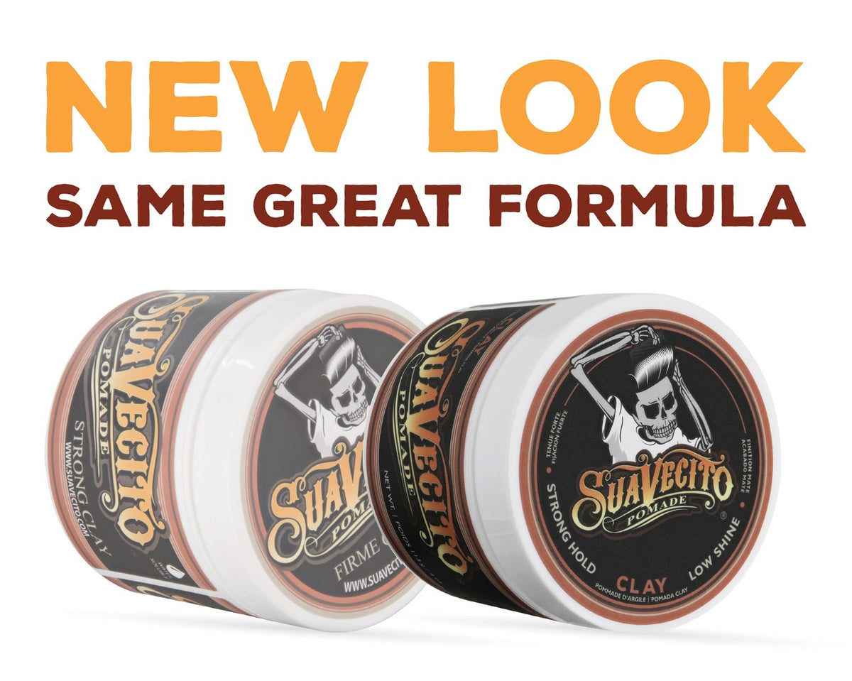 Suavecito Firme Clay Pomade 3 Pack | Matte Strong Hold Hair Styling