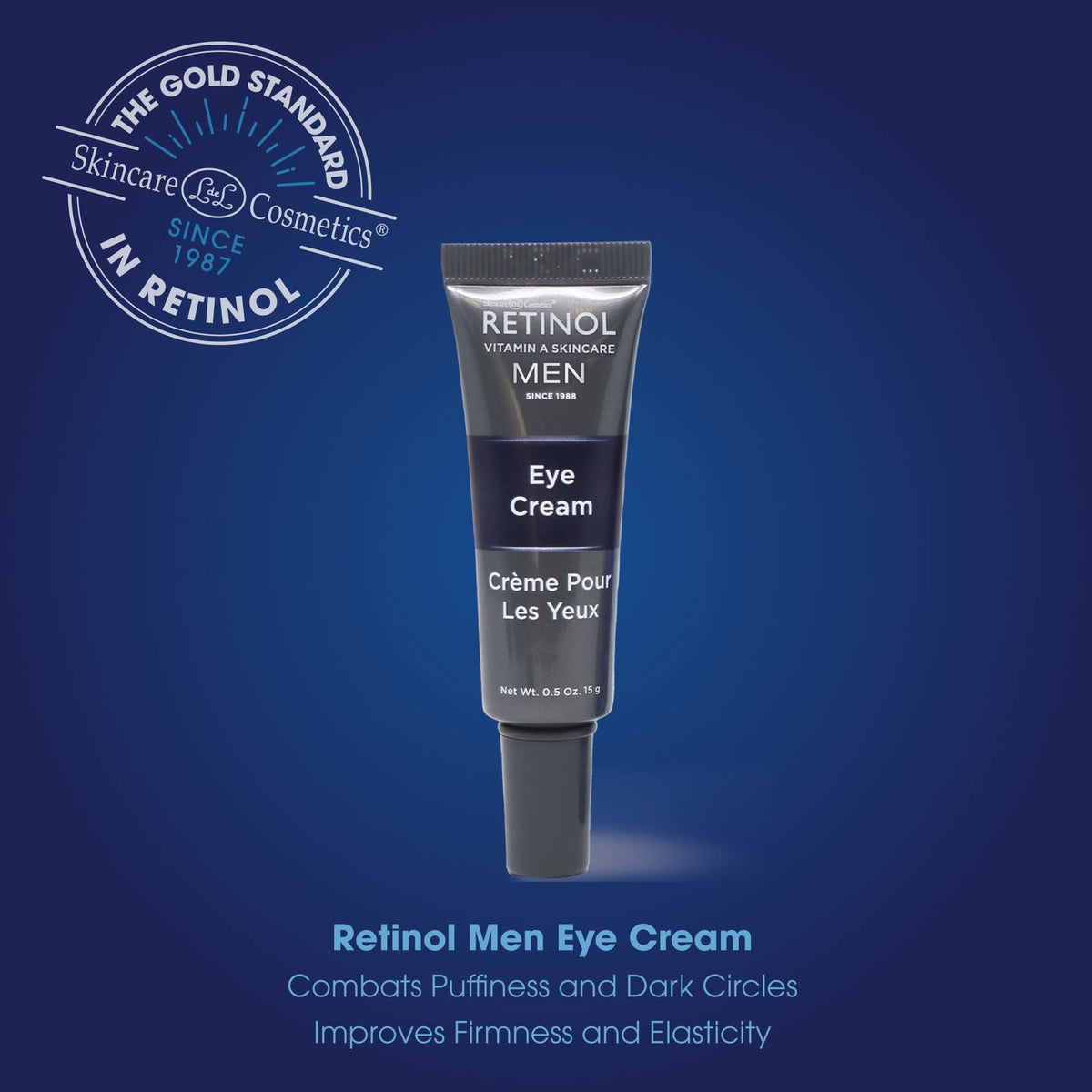 Men's Retinol Eye Cream – Anti-Aging Under Eye Treatment for Fine Lines & Dark Circles