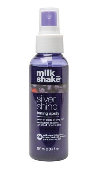 Milk_Shake Silver Shine Toning Spray - Platinum Hair Violet Pigment 3.4 oz