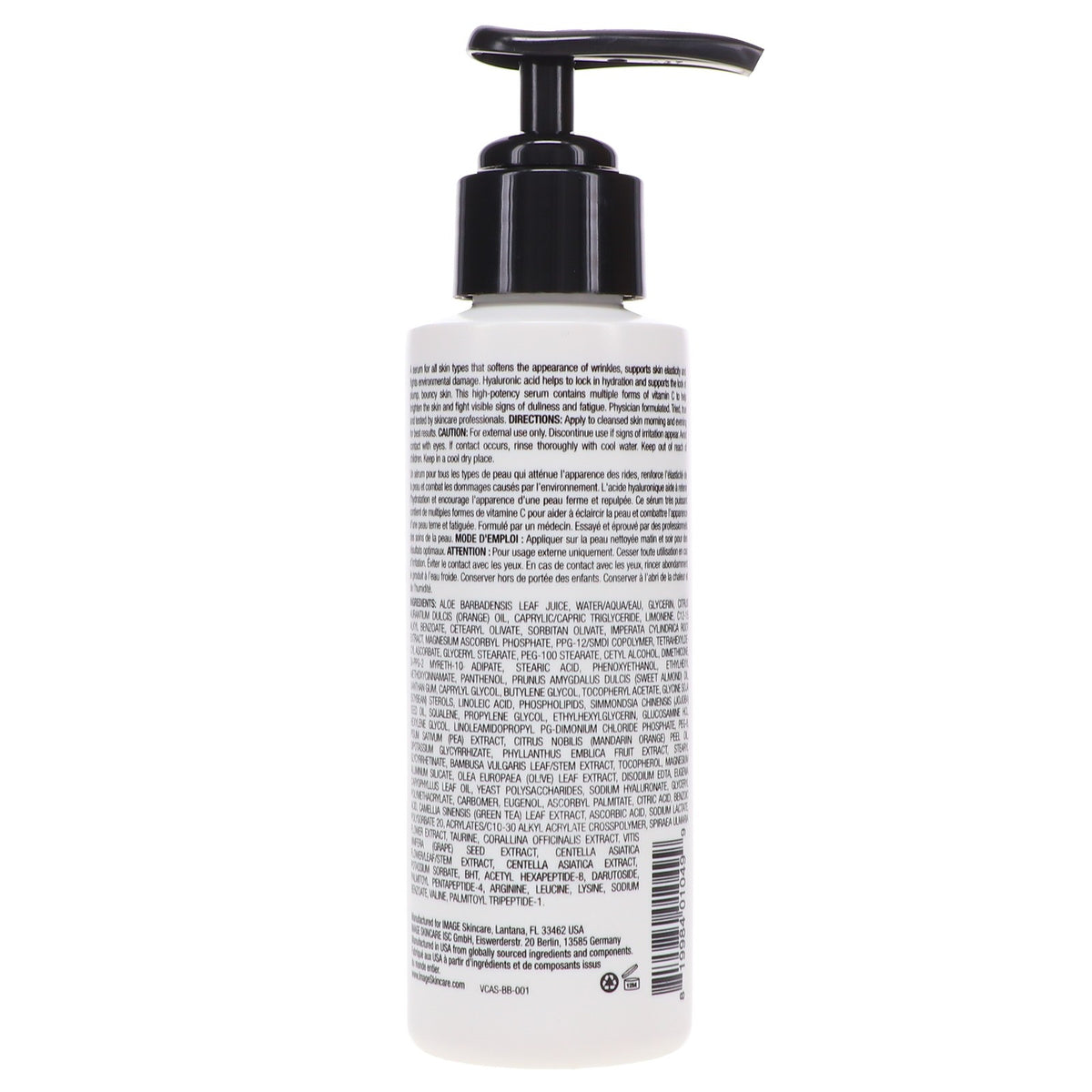 Hydrating Anti-Aging Serum with Vitamin C for Skin Repair - 4 oz