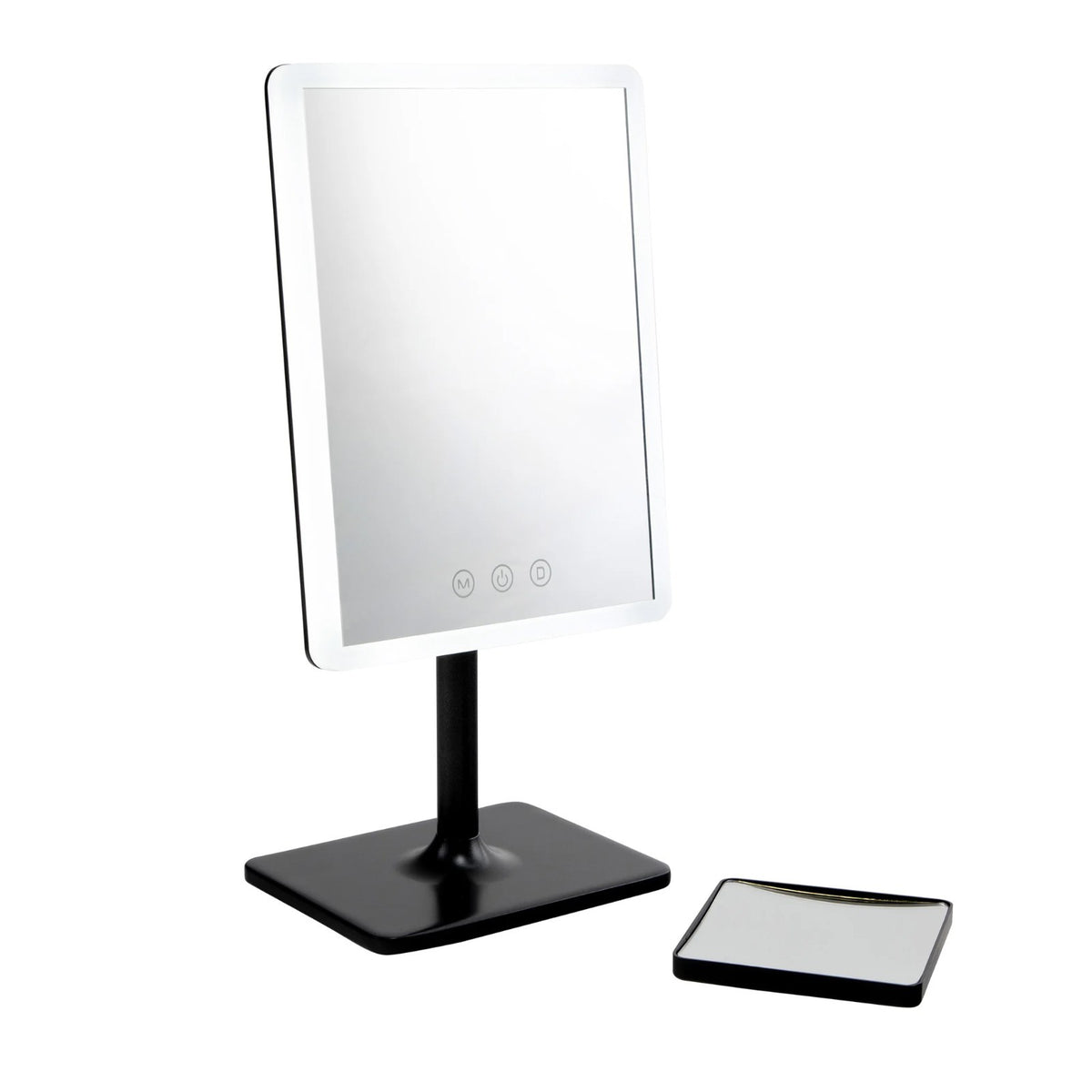Adjustable LED Makeup Mirror with Dimmable Lights & 7x Magnification