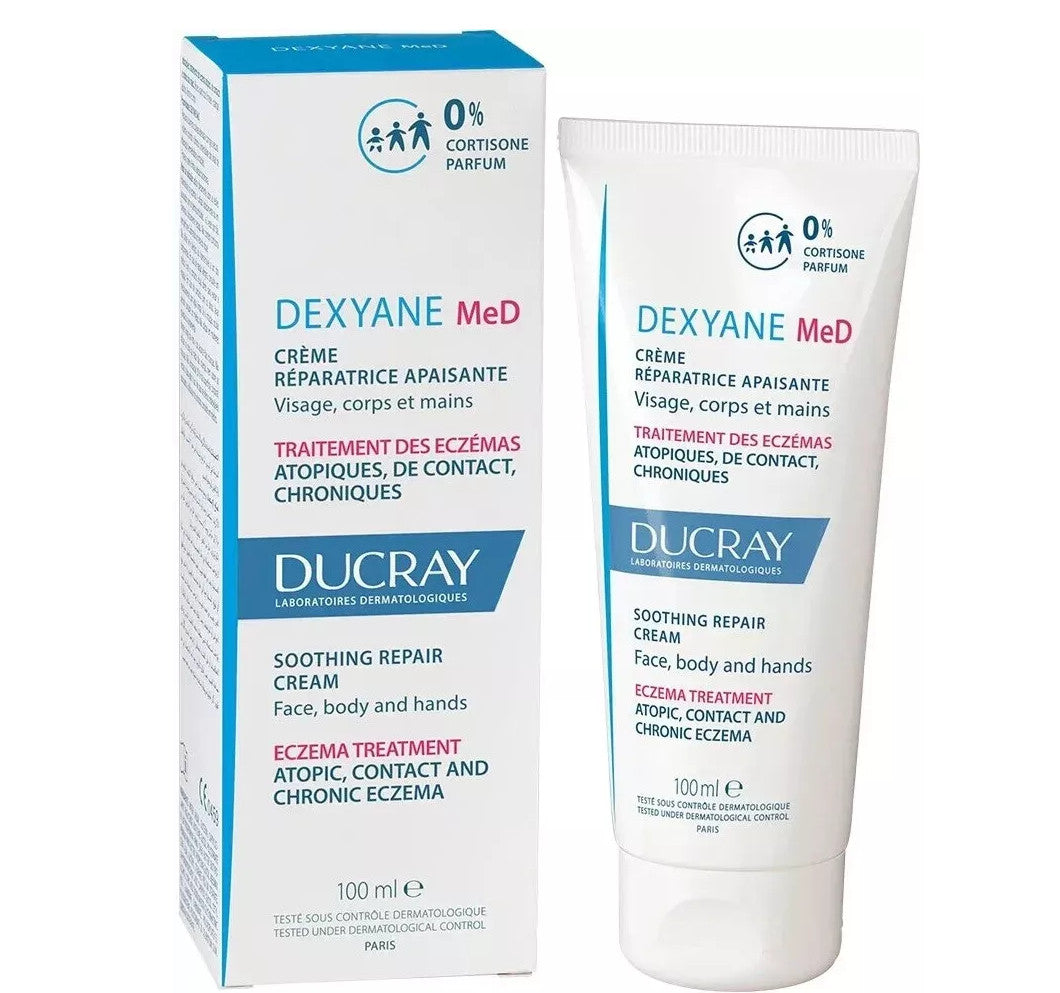 Ducray Dexyane MeD Soothing Repair Cream 100ml – 2 Pack
