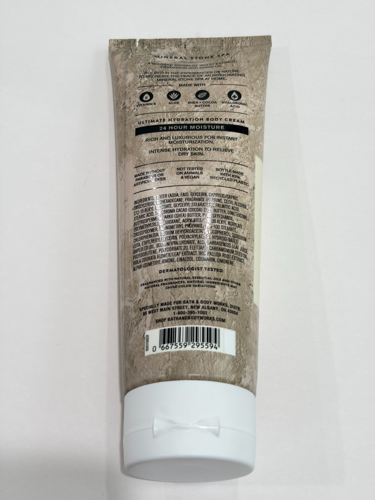 Aroma Mineral Stone Spa Body Cream 8 fl oz
