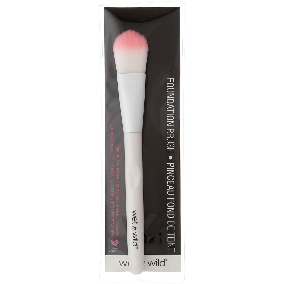 2 Pack Makeup Foundation Brushes - Synthetic Dual-Tone Applicators