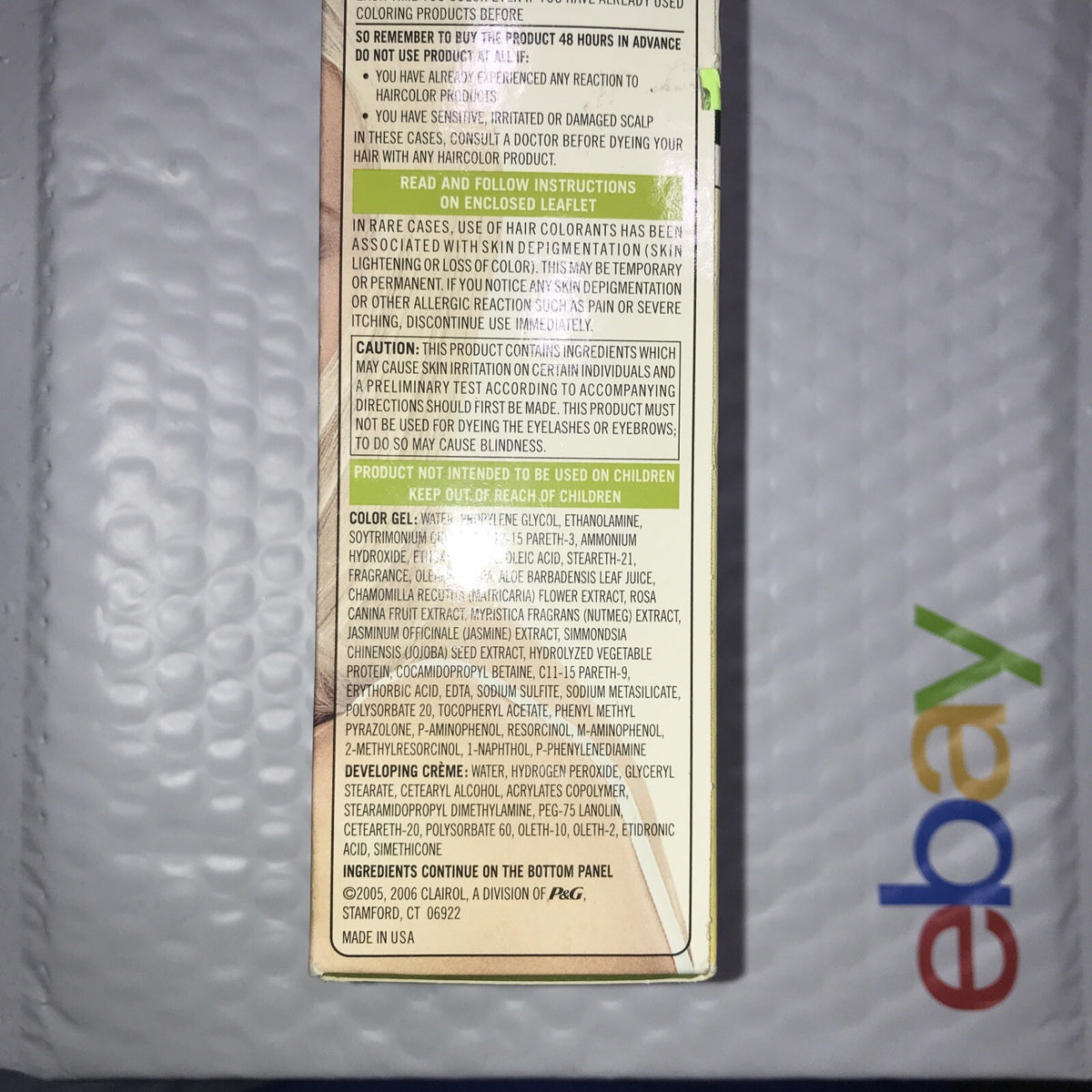 Clairol Herbal Essences Permanent Hair Color XL2 Nude Crystal