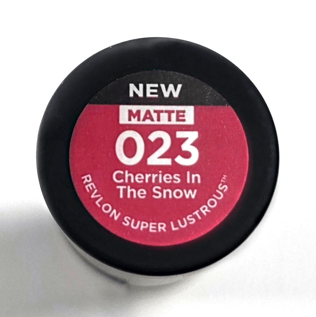 Revlon Super Lustrous Lipstick Mattes - 023 Cherries In The Snow 2 Pack