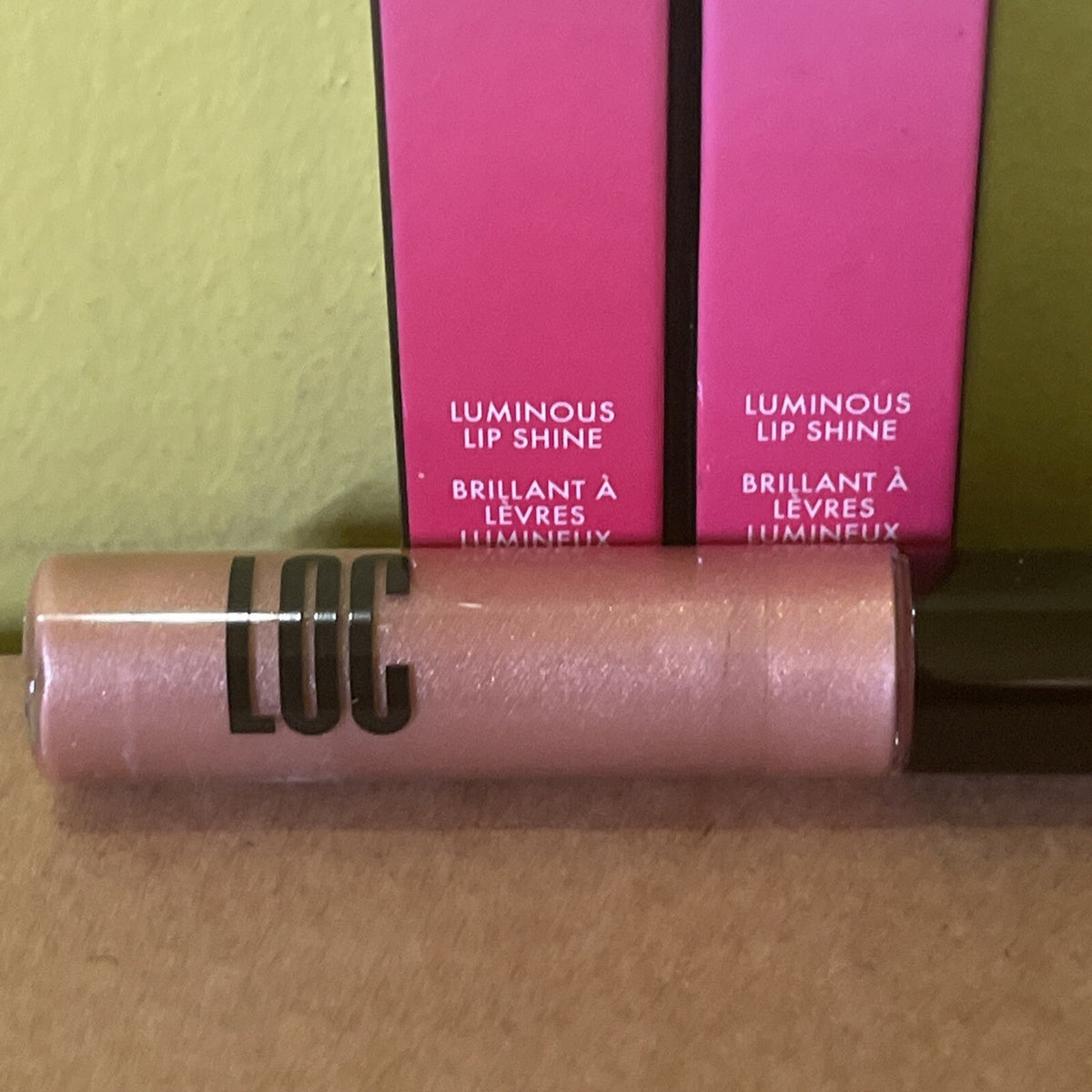 Lot of 2 Lip Glosses - Glow & Luminous Shine, 2.5 ML Each