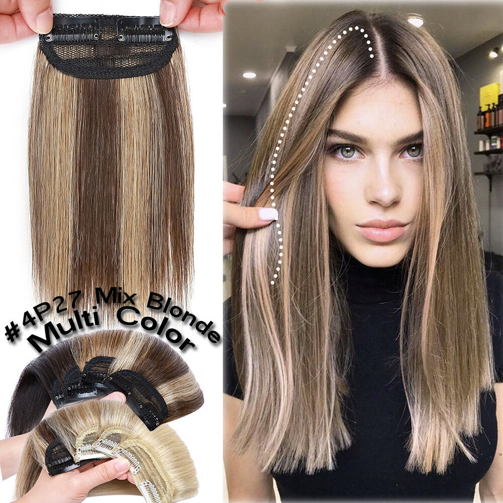 Remy Human Hair Extensions Clip-In One Piece Full Head Weft - Multiple Colors & Lengths