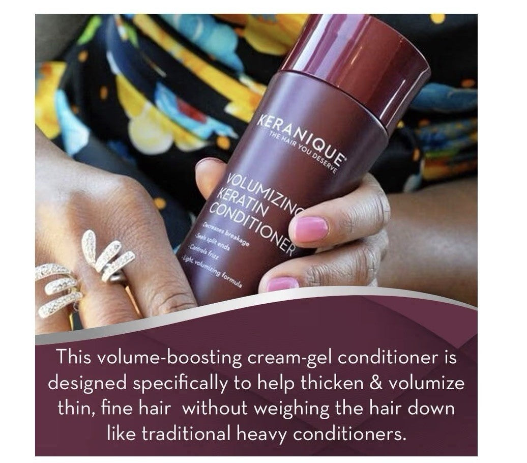 Keratin Nourishing Conditioner for Fuller, Thicker Hair