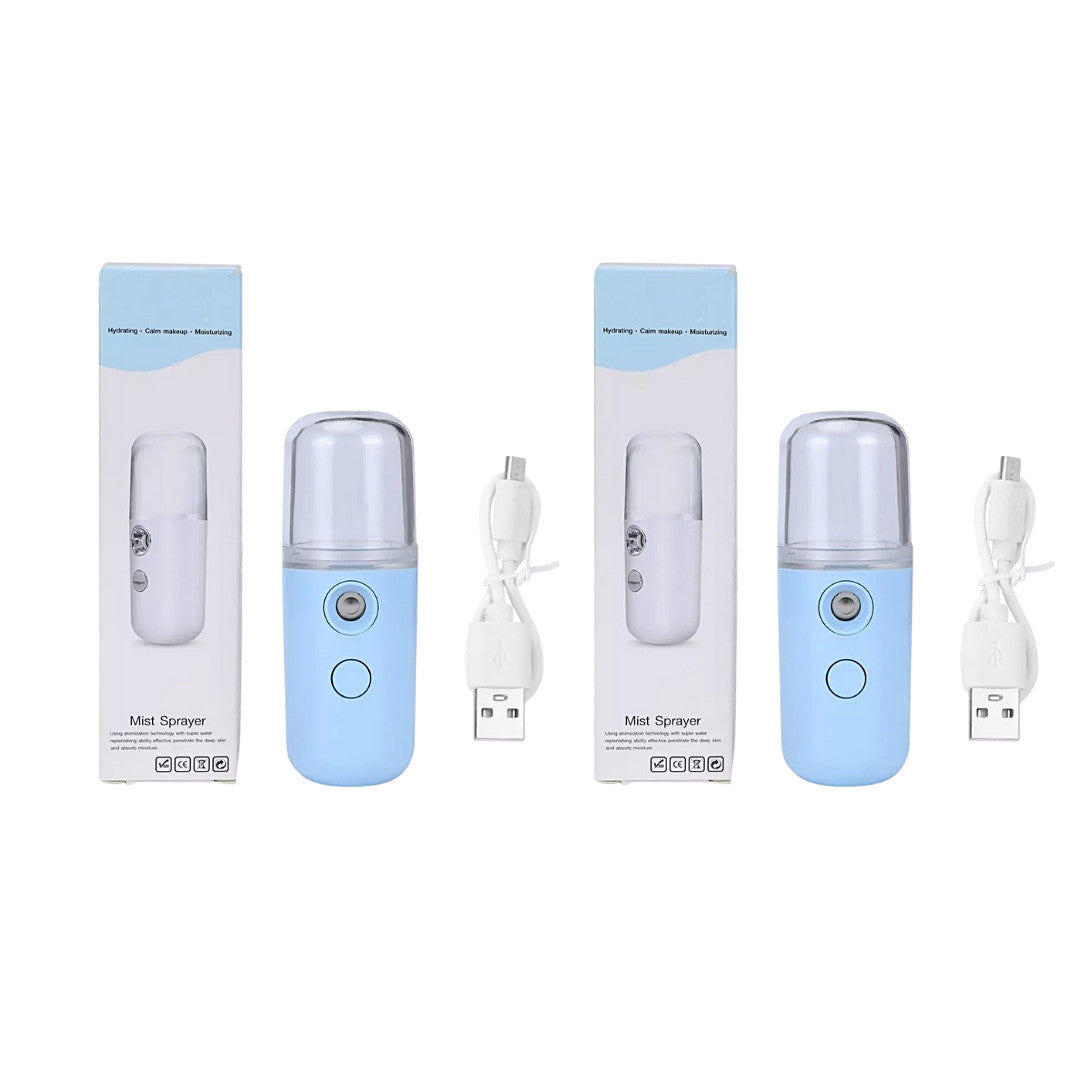 Portable Nano Facial Mist Sprayer 30ml USB Rechargeable Humidifier