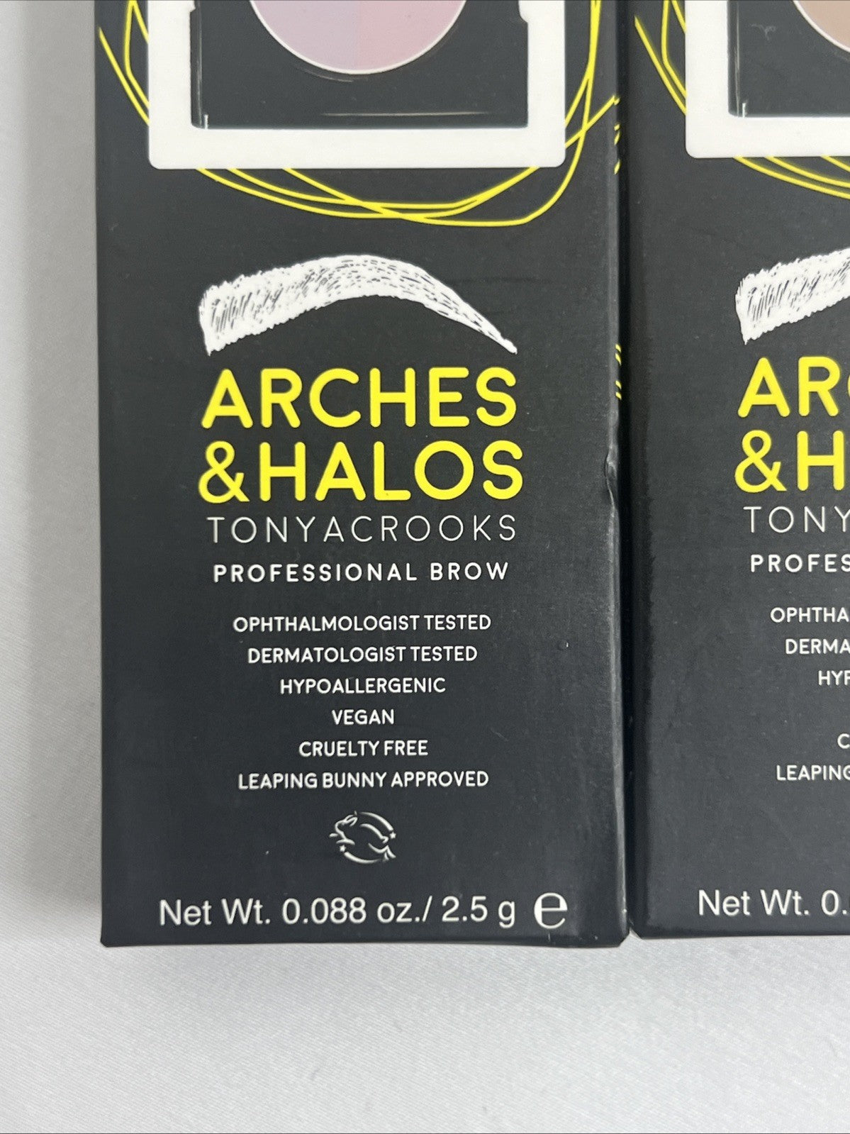 Pro Brow Building Powder Warm Brown (2 Pack) by Arches & Halos