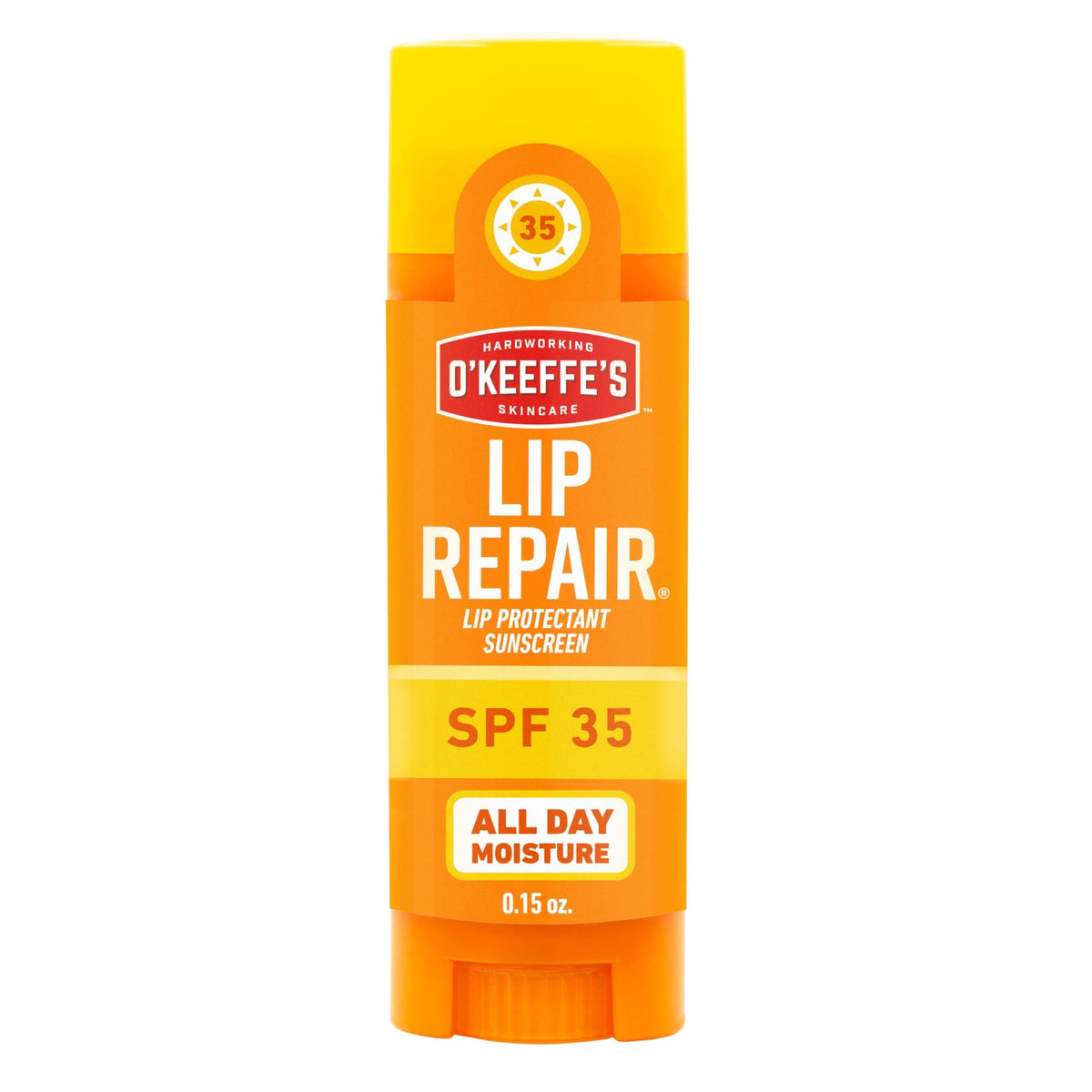 SPF 35 Lip Balm for Dry Cracked Lips - Moisturizing & Sun Protection