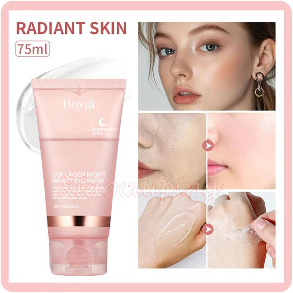Collagen Wrapping Mask - 2.53 oz Night Care Renewal Cream (2-Pack)
