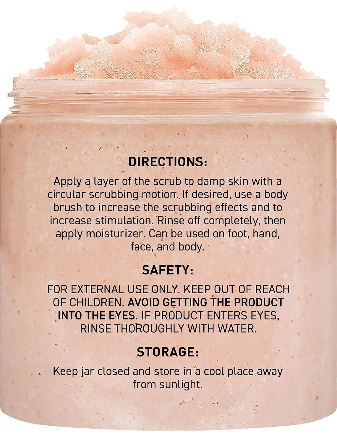 Nourishing Himalayan Salt & Stem Cell Scrub - Anti-Aging Moisturizing