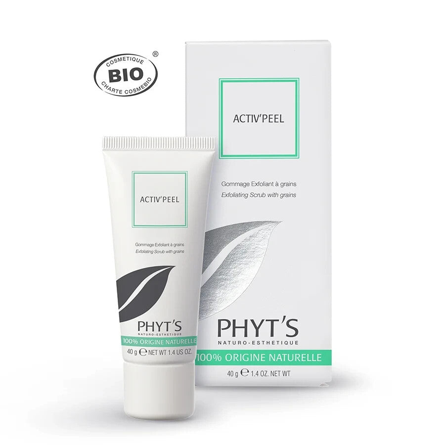 Phyts ActivPeel Organic Scrub Gel Purifying Exfoliating Oily Skin