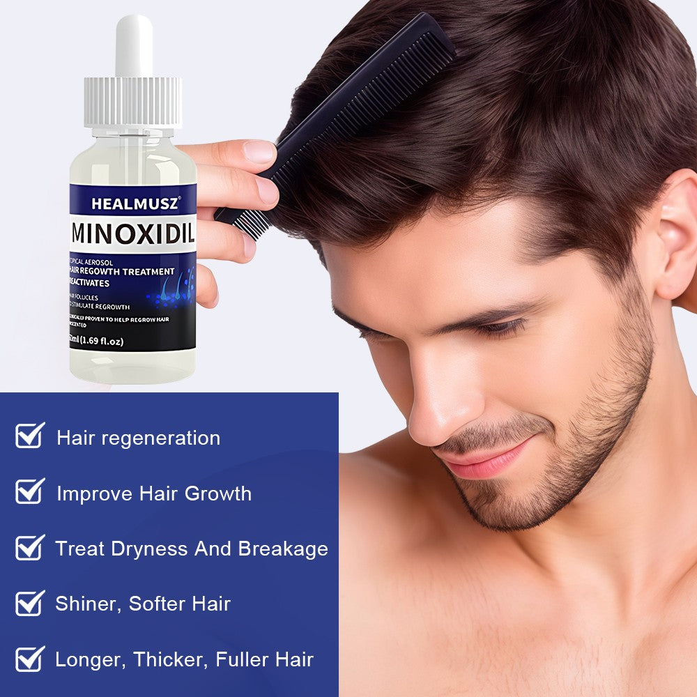 Minoxidil 5% Hair Regrowth Treatment for Men - 6 Pack (300ml)