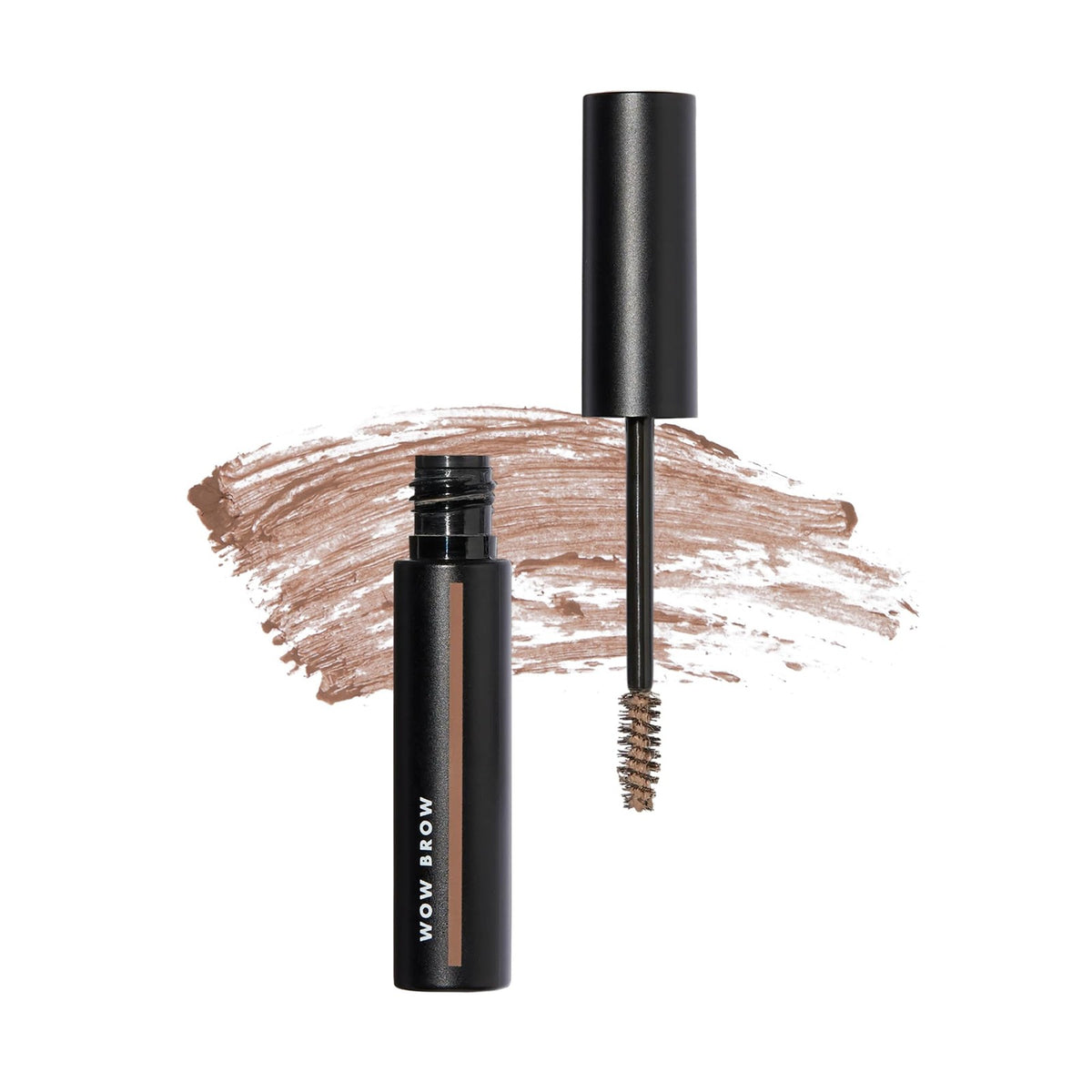 Volumizing Brow Gel - Buildable Wax-Gel with Fibers for Fuller Brows, Taupe
