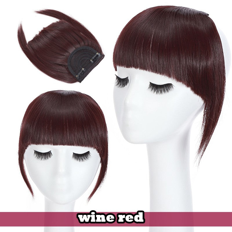 Women Braid Headband Topper with Bangs - Instant Hair Fringes & Hairbands