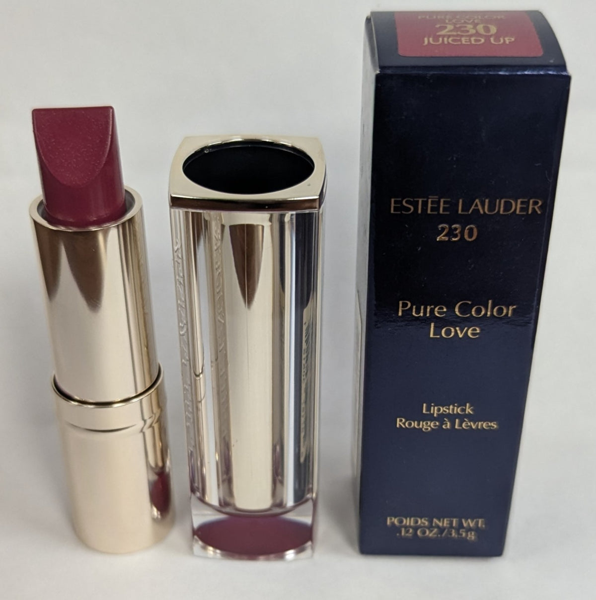 Estée Lauder Pure Color Love Lipstick Shade 230 Juiced Up 0.12oz - New in Box
