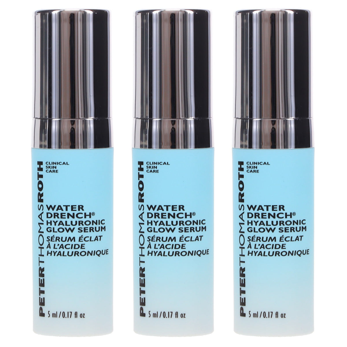 Peter Thomas Roth Water Drench Hyaluronic Serum 0.17 oz - 3 Pack