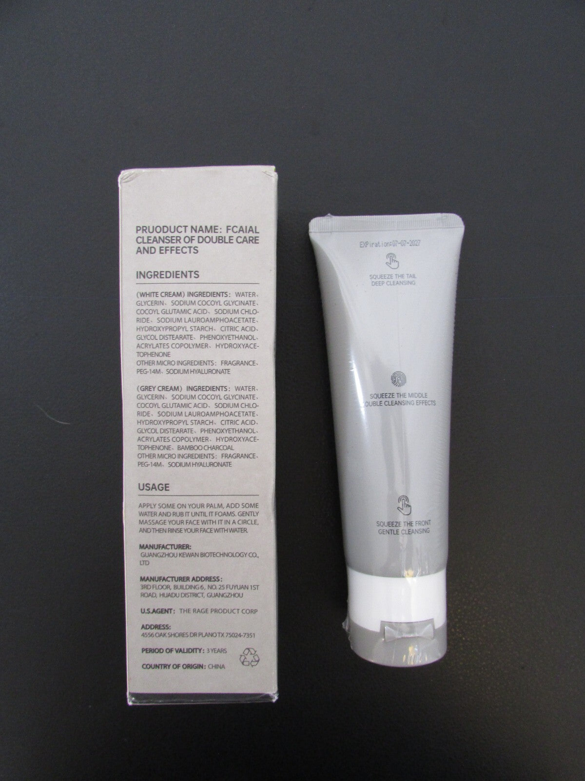 VCO Facial Cleanser Double Care Effects - Gentle Skin Purifying