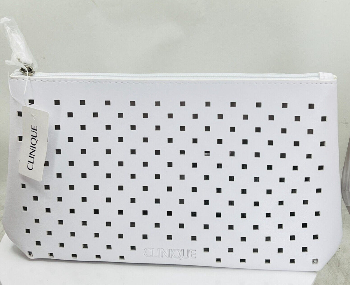 Cosmetic Pouch with Tag - Travel Makeup Bag for Women and Men