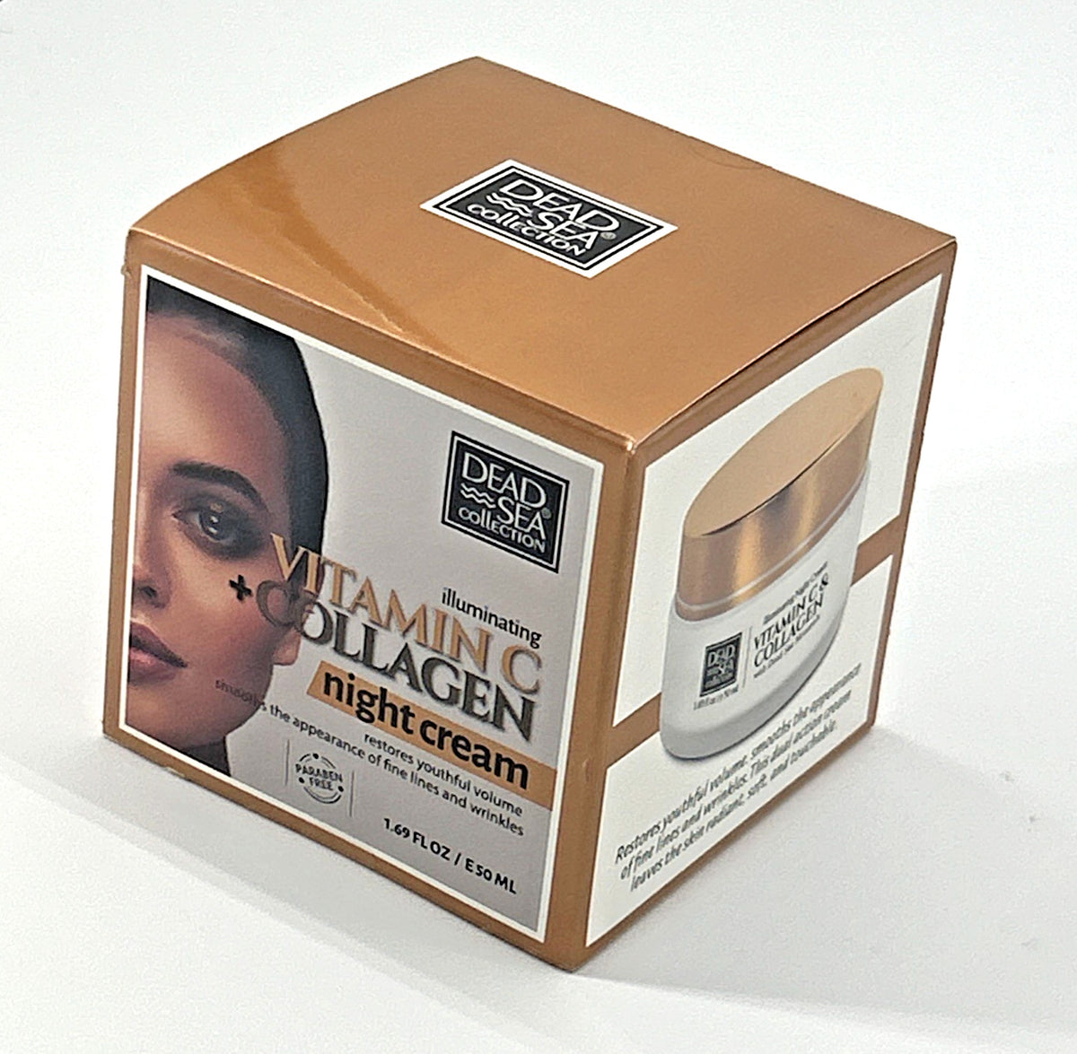 Vitamin C Collagen Night Cream - Anti-Aging Moisturizer for Youthful Skin