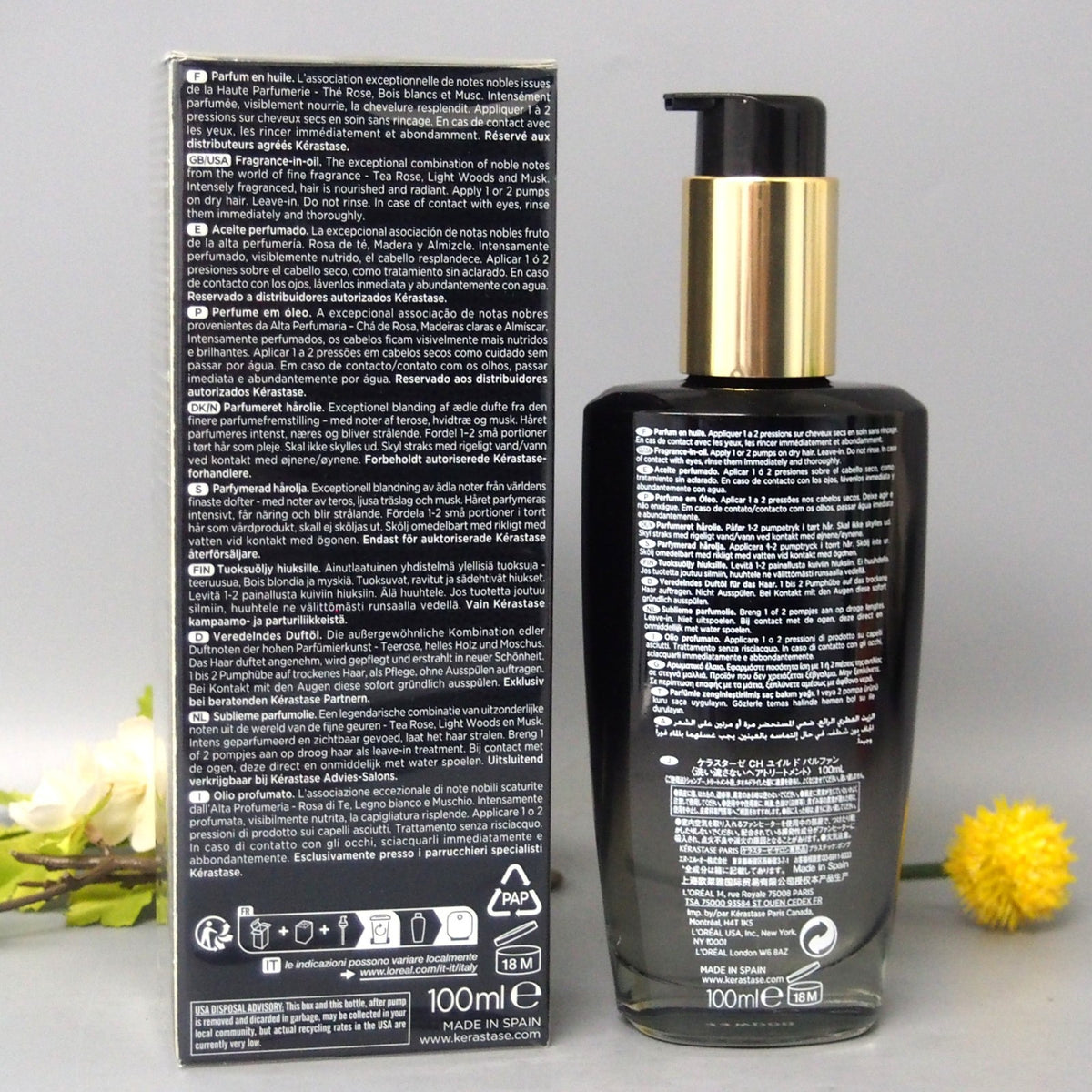 Kérastase Chronologiste Hair Oil 3.4oz / 100ml Fragrance Nourishing Serum