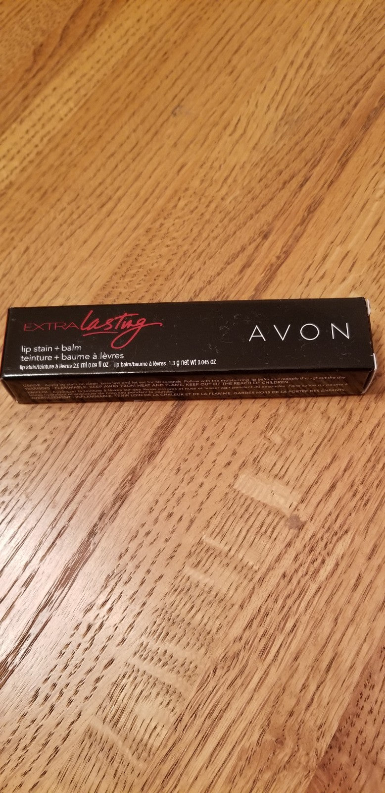 Avon Extra Lasting Lip Stain & Balm Lively D01 Discontinued New Box