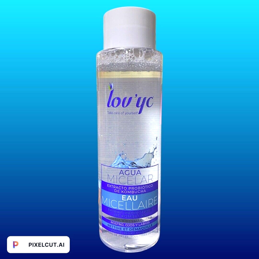 Micellar Water Cleanser 500ml - Gentle Makeup Remover & Skin Hydration