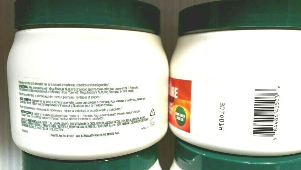 Mega Moisture Nurturing Hair Cream 16 oz Deep Moisturizer for Dry Hair