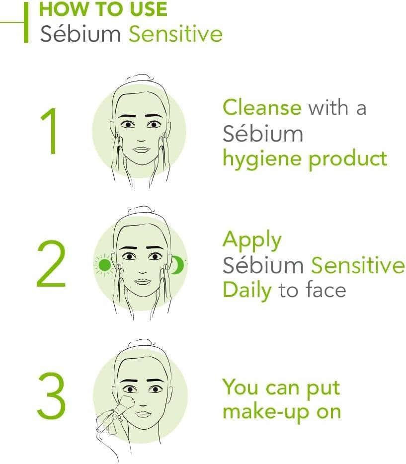 Bioderma Sebium Sensitive 30ml Moisturizer for Oily Skin