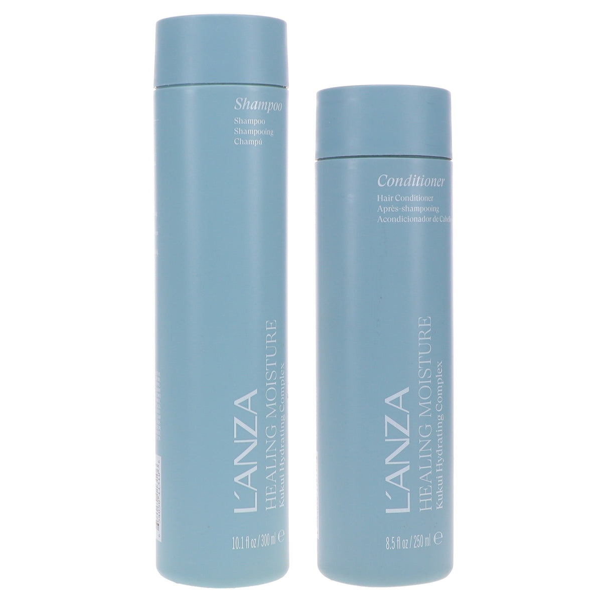 Healing Moisture Kukui Hydrating Shampoo & Conditioner Set - Nourishing Hair Care