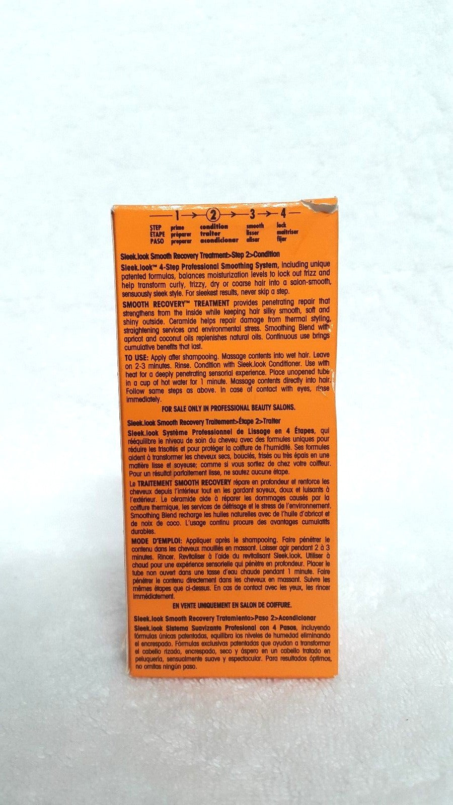 Hair Smoothing Treatment - Repair Damaged Hair, Humidity Protection, 5 Tubes 20ml