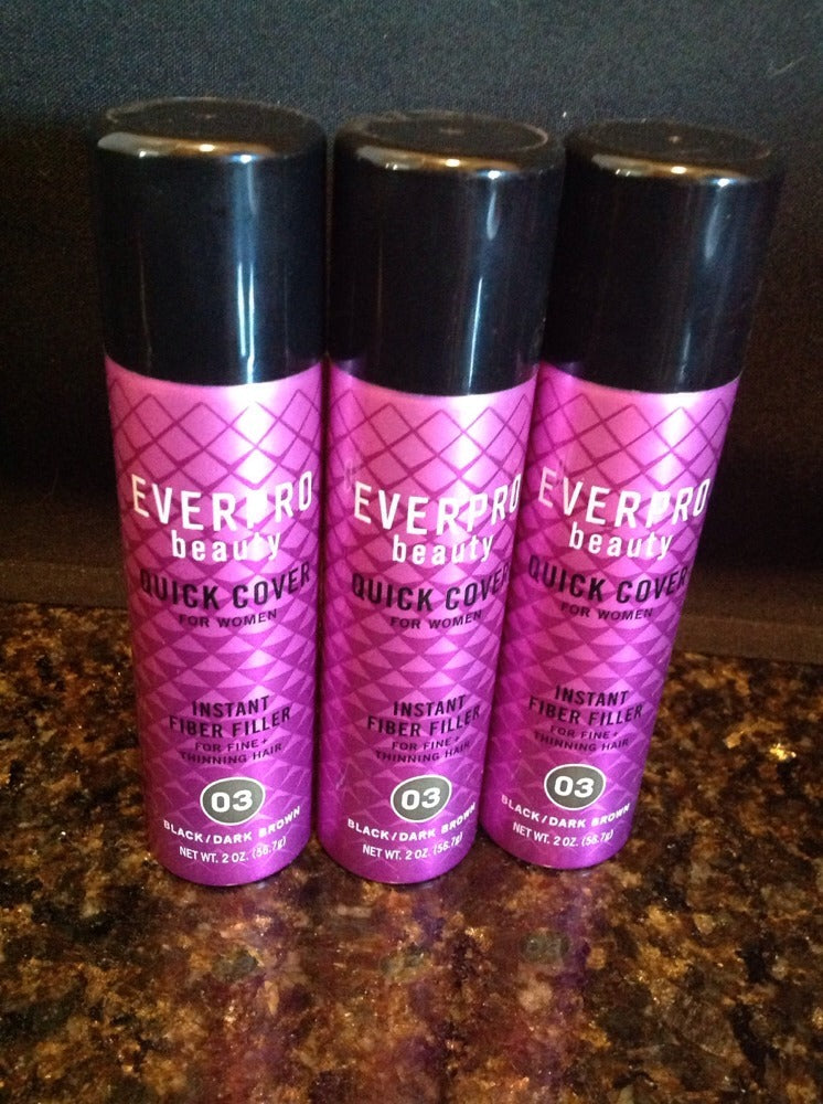 Hair Building Fiber Filler - 3 Cans