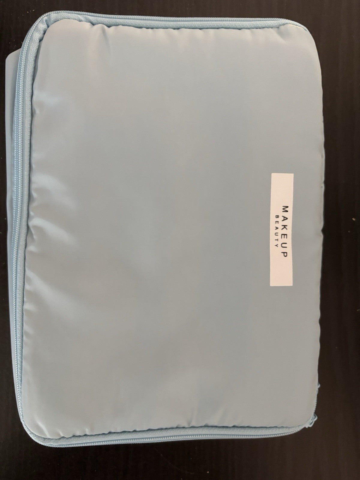Blue Makeup Cosmetic Bag Travel Pouch 9.5x6.5 Inches Unbranded